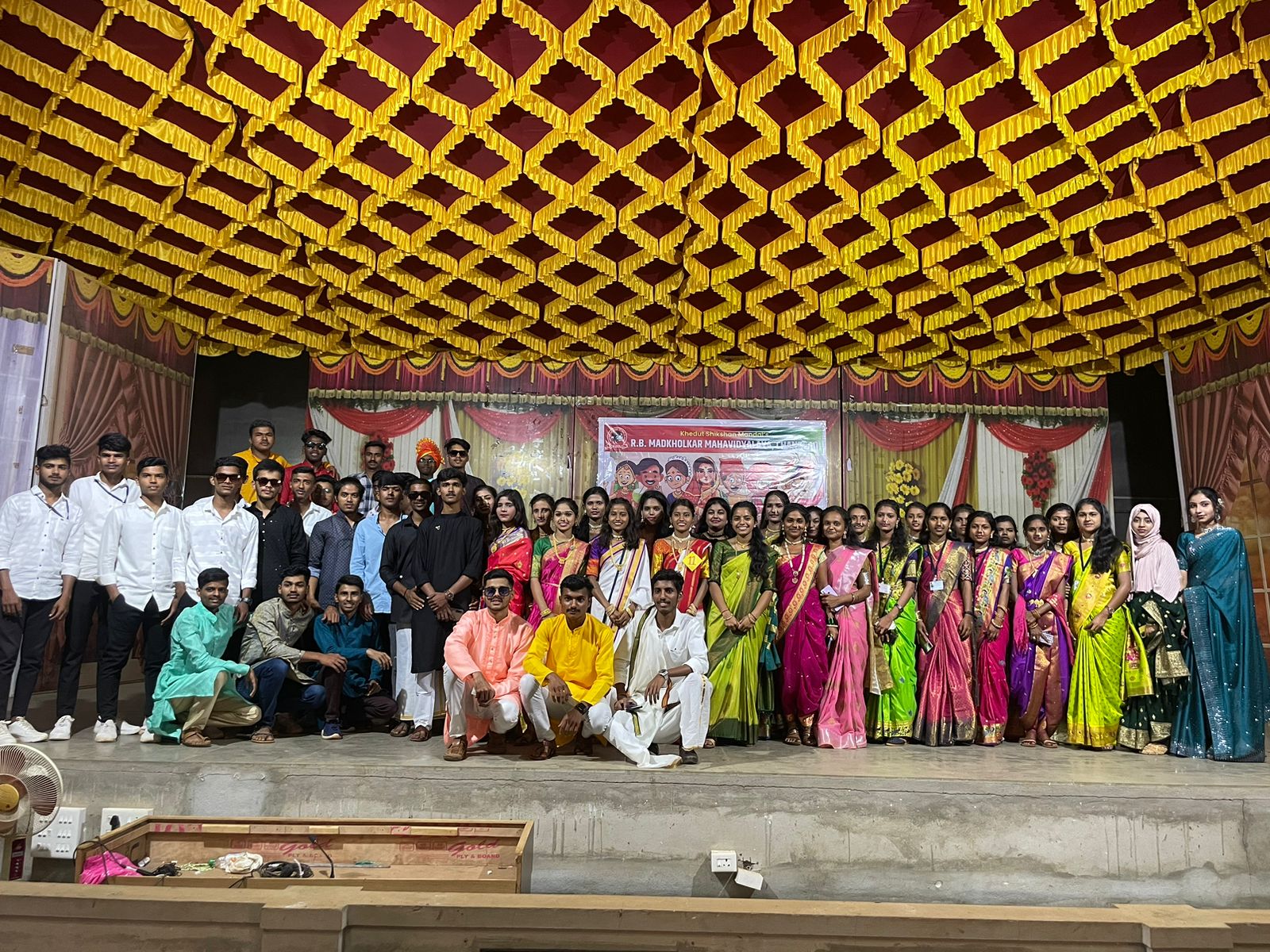 Traditional Dress Competition  RBMM ,Chandgad 