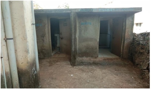 Toilet  for differently abled students